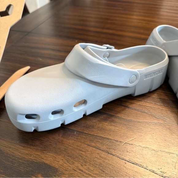 BIRKENSTOCK Men’s Birki Flow Eva Clogs Sz. 12 NEW Stone Coin MADE IN GERMANY main image 5